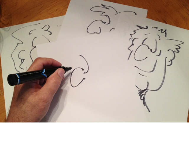 Drawing Silly Faces 1